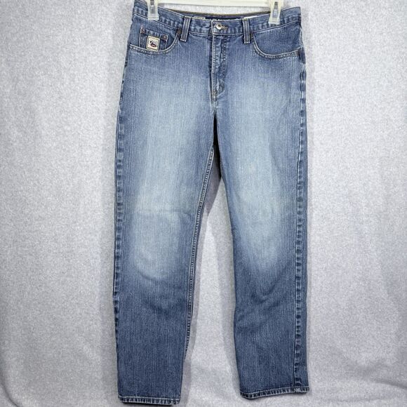 Cruel Girl Georgia Jean Jrs 13R Med Wash Low Rise Relaxed Stretch Straight Leg - Picture 1 of 15